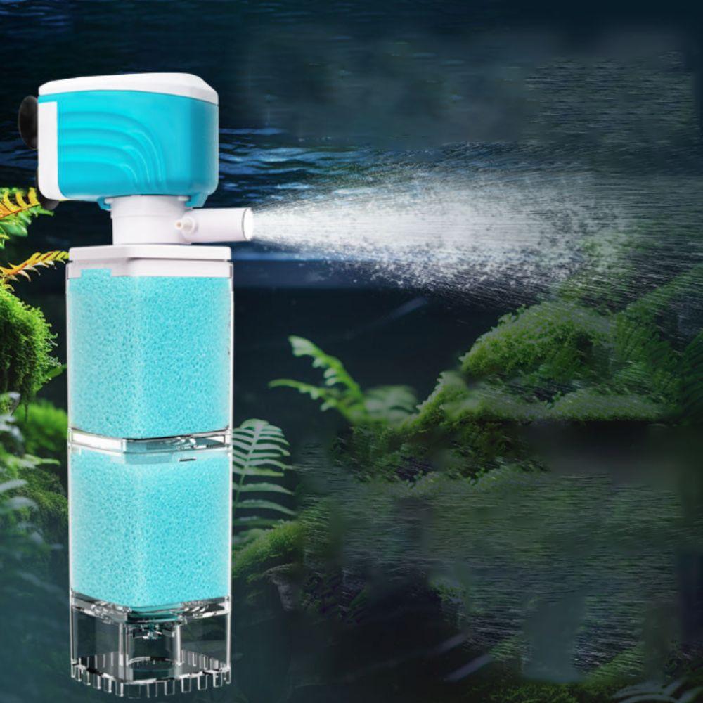 Anti-Backflow Fish Tank Filter Strong Suction Suction Toilet Submersible Filter  Aquarium