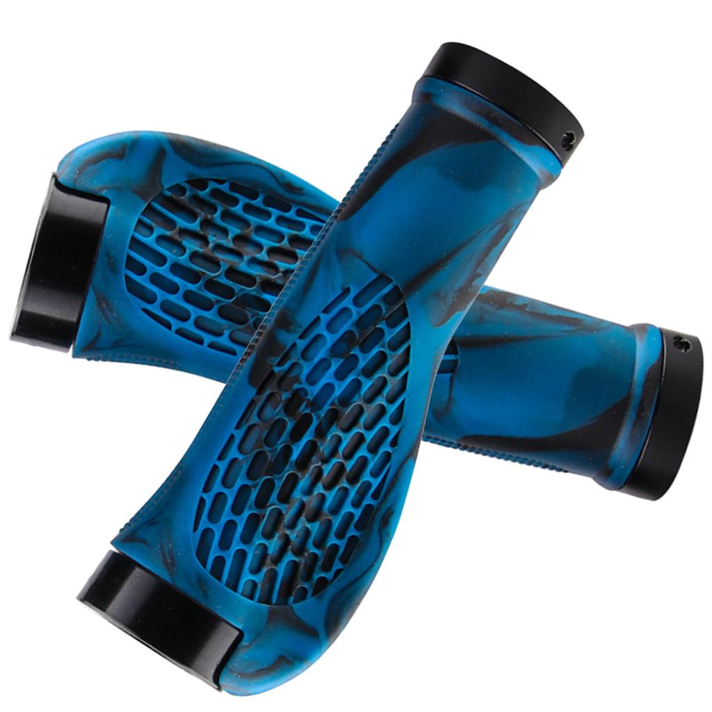 Comfortable NonSlip Bicycles Handlebar Grips Double Locks On Bike Grips Handle End Grips Cycling Accessories Enduring
