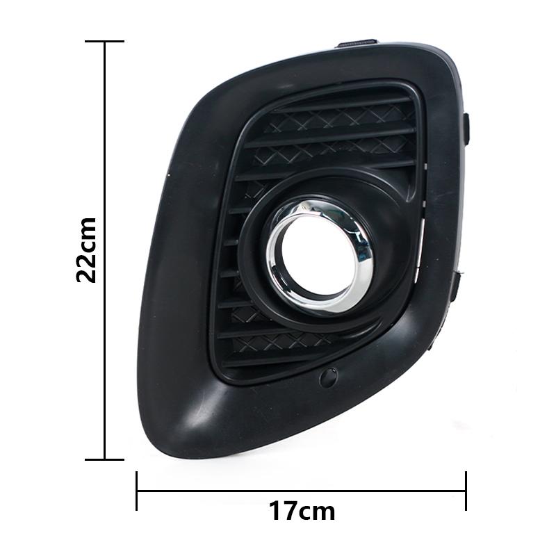Osłona Lampy Przeciwmgielnej Zderzaka Przedniego Samochodu Dla Kia Picanto Morning 2015 2016 2017 Ramka Grilla Lampy Przeciwmgielnej Obudowa Reflektora 86547-1Y520