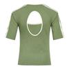 Adidas Sport Hollow Short Sleeve Raglan T-Shirt Women tops KV9222