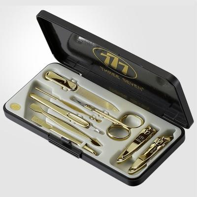 777 Three Seven Gold Nagelknipser 8-teiliges Schönheitsset TS-037G Hergestellt in Korea