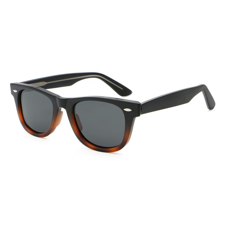 Fashionable Square Polarized Sunglasses Classic High-end UV Resistant Glasses for Men and Women Outdoor Travel Sunscreen Goggles