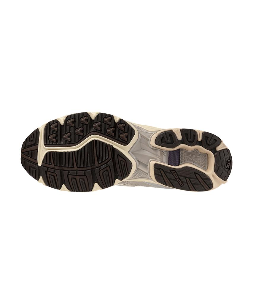 Mizuno (Unisex) Wave Rider 10 - Snow White:Silver Cloud:Chicory Coffee / D1Ga243103