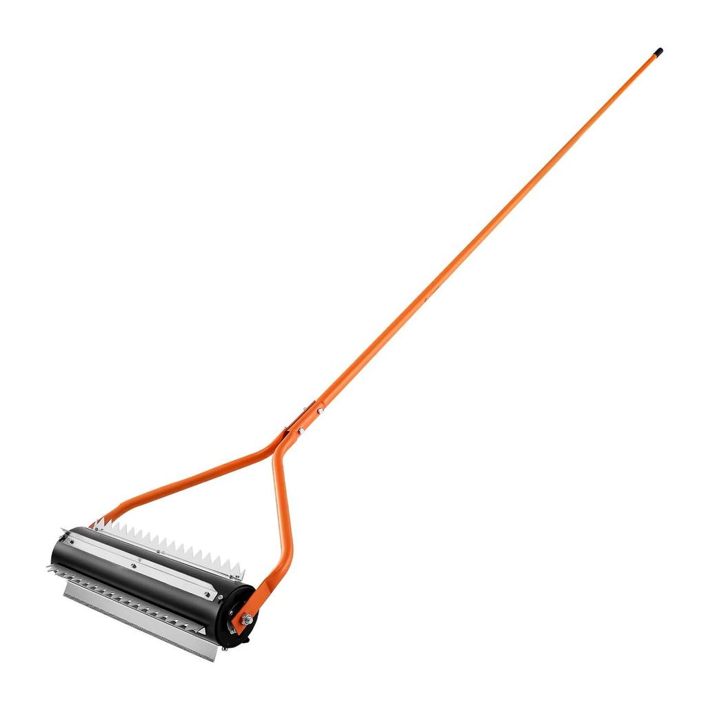 Lake Weed Roller, 4.3 M Stainless Steel Lake & Pond Weed Removal Tool, Muck Razer Aquatic & Sludge Tiller, Rid Roots and Muck Buildup, 6 Preassembled