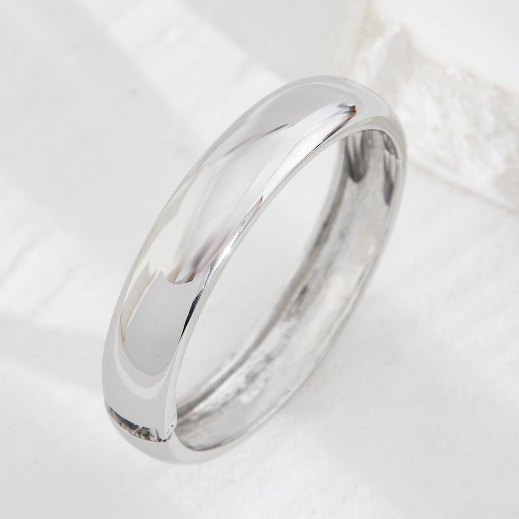 Fashion Metal Glossy Water Drop Spring Buckle Bracelet Female, Hip Hop Wind Geometric Irregular Bracelet
