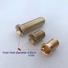 Metal Strainer Plug Screw Bolts Kitchen Sink Basket Strainer Waste Threaded Screw Connector Easy To Replace