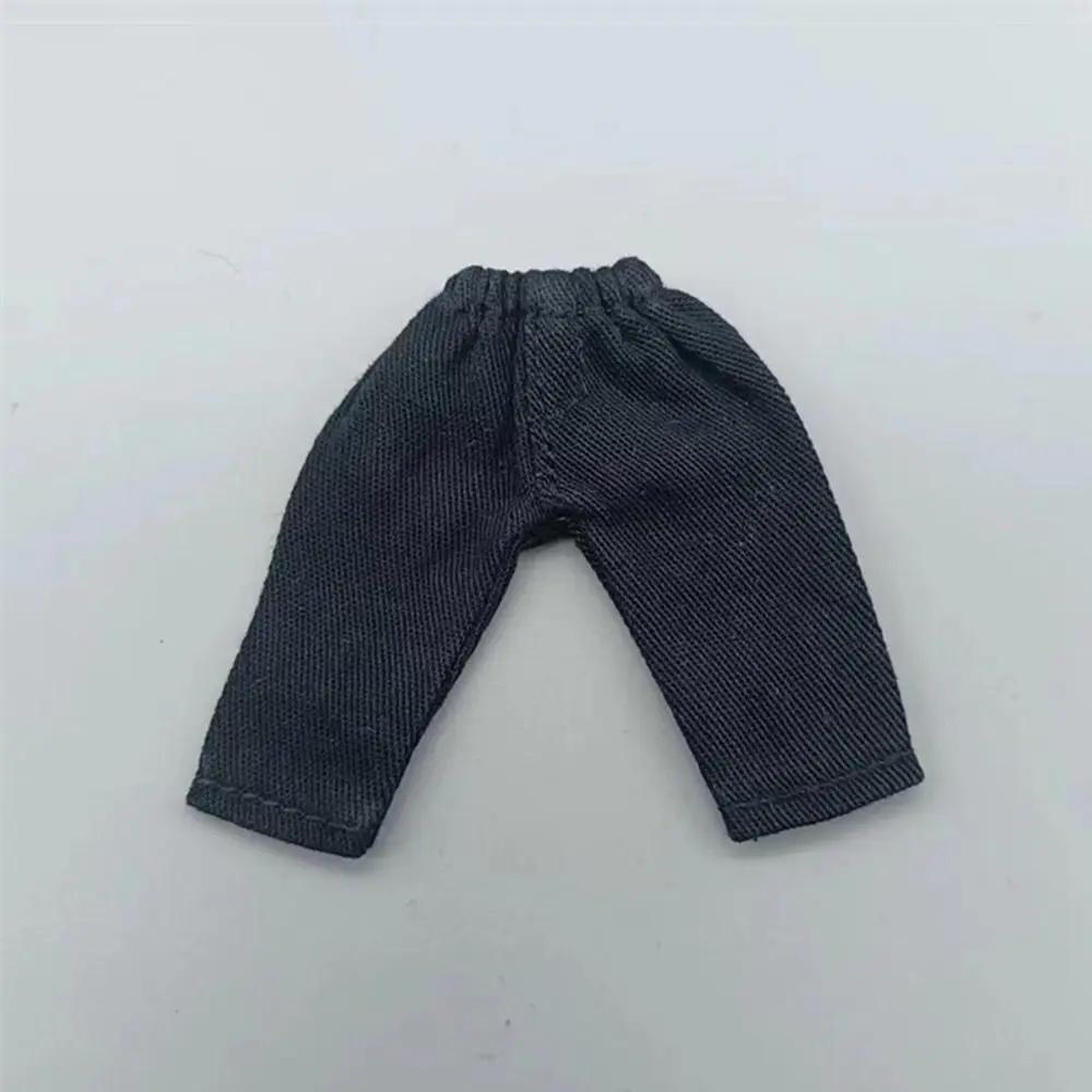 Doll Fashion Clothes For 1/11 Ob11 Dolls Denim Trousers For 1/12 Bjd/Gsc Doll T-Shirt Mini Cute Doll Pants Diy Doll Accessories