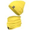 Cotton Set Hat and Scarf 1W M01 Yellow 40/46