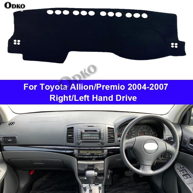 Car Auto Inner Dashboard Cover for Toyota Allion Premio 2004 - 2007 LHD RHD Dashmat Carpet Cape Sun Shade Pad Rug Anti-UV