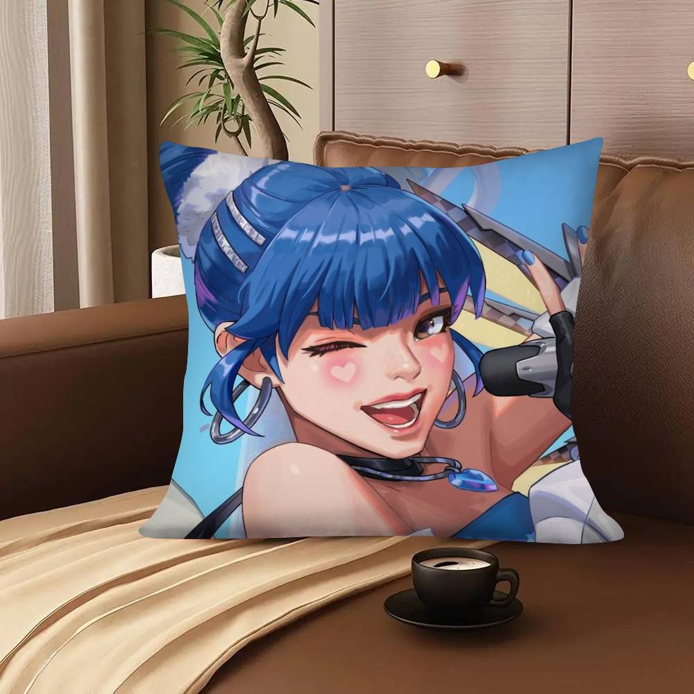 1Pc Pop Game O-Overwatch Pillow Case Fashion Square Pillowcase Bedroom Sofa Room Ins Decoration Leisure