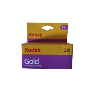 Kodak Color Negative Film GOLD 200 35mm 24 Shots Set of 3 6033971