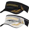 Daiwa Tournament Sun Free Visor, Black, Size, DC-6021T