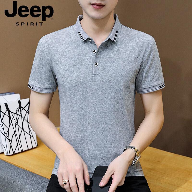 JEEP SPIRIT Men s Short-Sleeve Polo Shirt M
