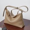 Versatile Commuter Shoulder Bag New Cowhide Underarm Bag Textured Messenger Bag