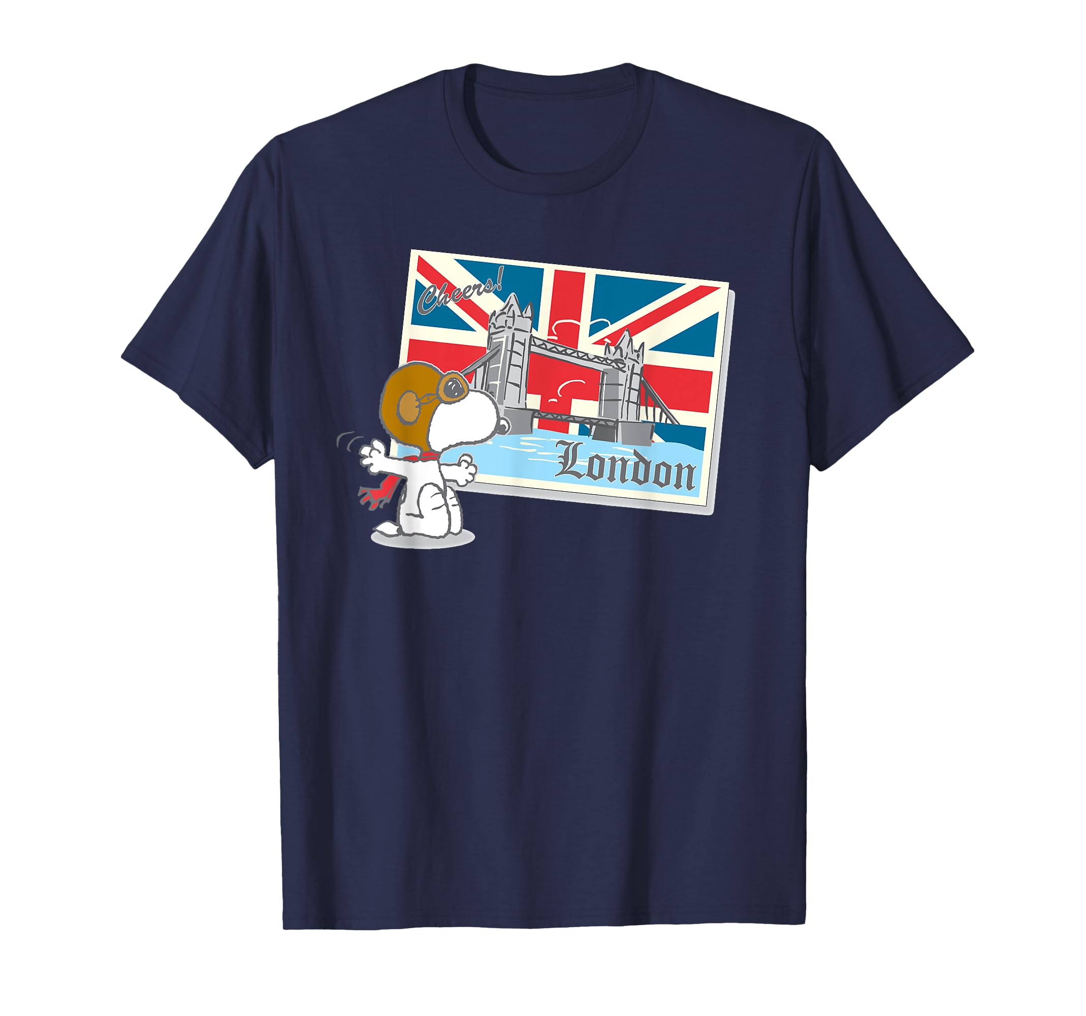 

Peanuts Snoopy in London T-shirt