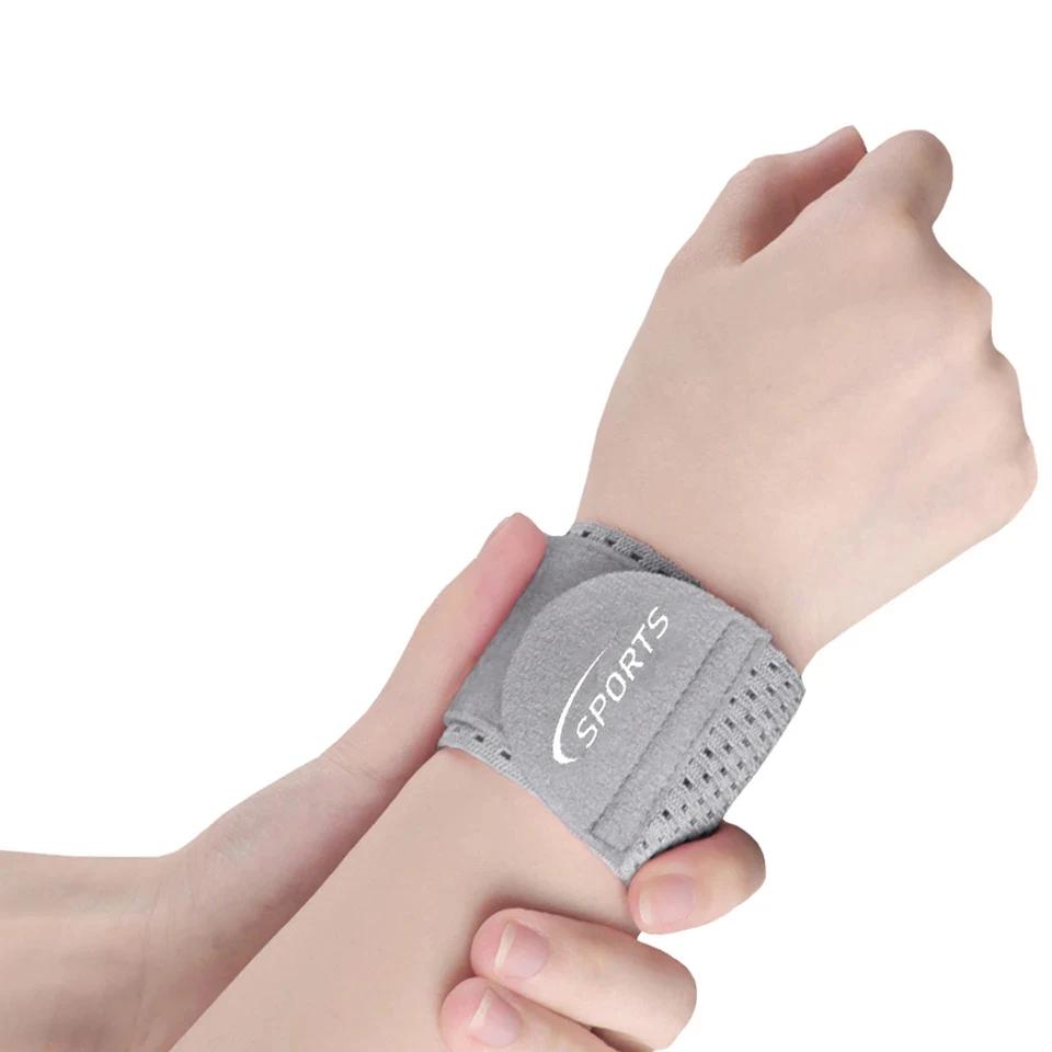 Adjustable High Elastic Wrist Strap for Weight Lifting Carpal Tunnel Support Pain Relief Joint Protector Workout Gym