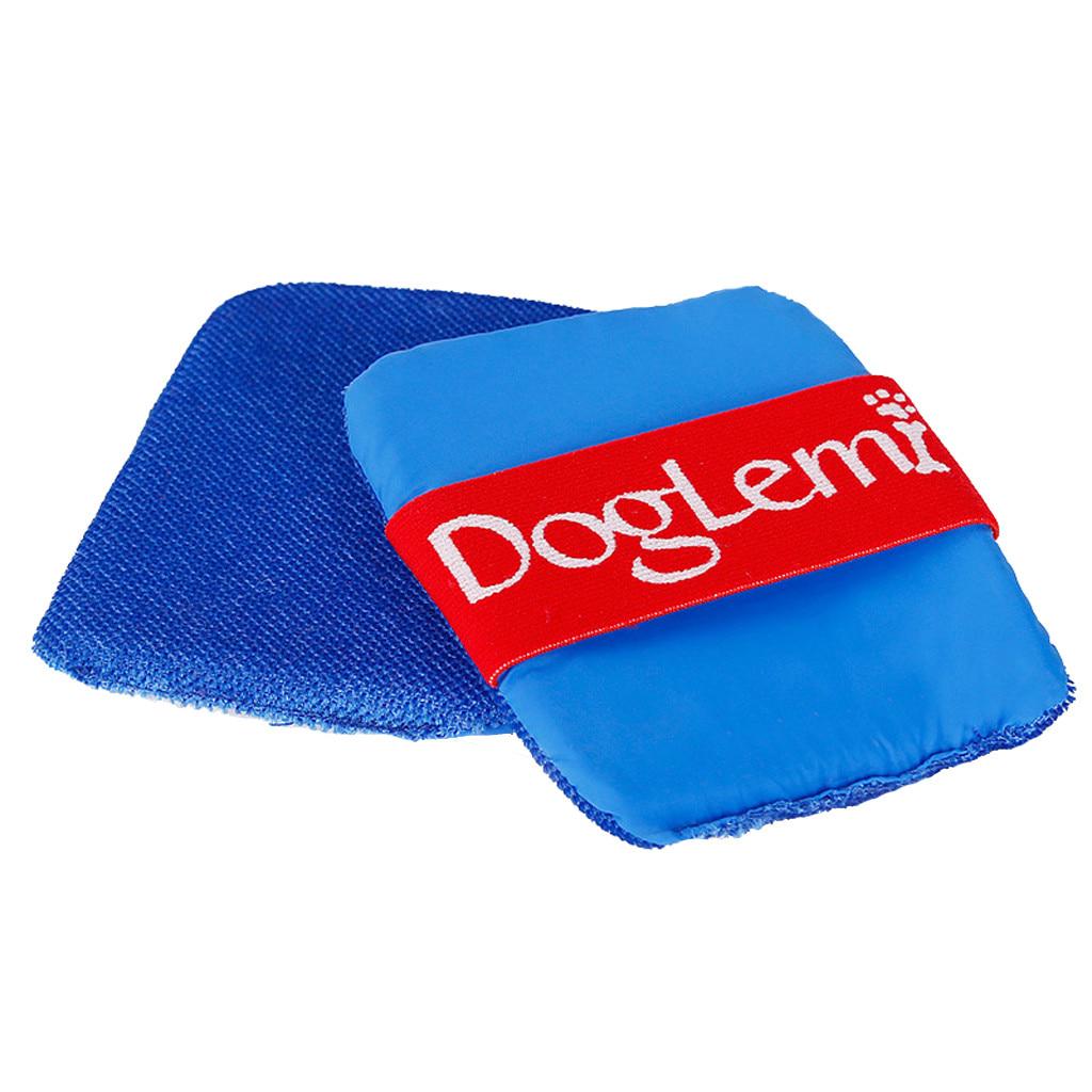 

Домашня собака кішка видалення волосся грумер видалення пилу голова вошей гребінець собака липкі Чисті рукавички для домашніх тварин синій