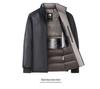 Jiaxing 2025 Men's Versatile Down Jacket: Winter Collection, Detachable Hood, Long Sleeve, Casual Warmth