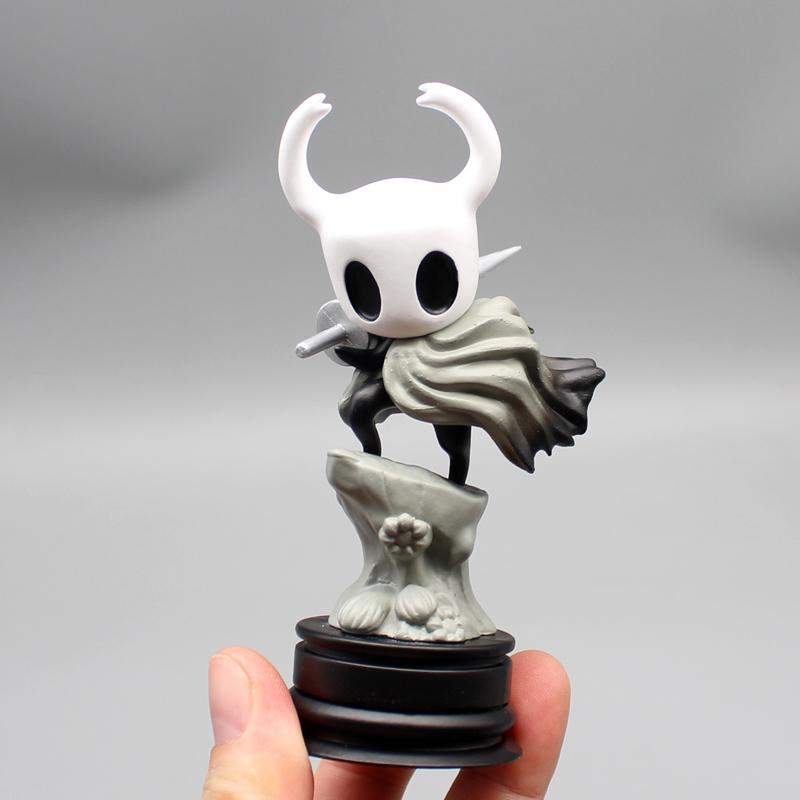 12cm The Hollow Knight Actionfigur GK Kleiner Ritter Kampf Edition Aktivitäts-Peripheriepuppen Dekoration Modell Kinderspielzeug Geschenke