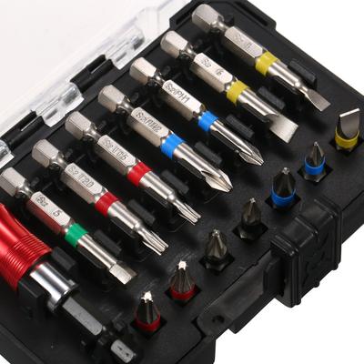 15PCS Drill Bit Set Screwdriver Bit Set Impact Driver Bit Set for Wood, Metal, Steel and Security