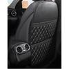 Premium Business Car Seat Backseat Leather Organiser Large 1pc, Waterproof & Stain Resistant Kickstand Backseat Protectors