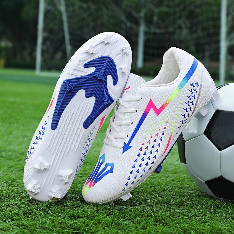 2025 new non-slip spike football shoes men's adult sports training shoes men's and women's youth sports shoes