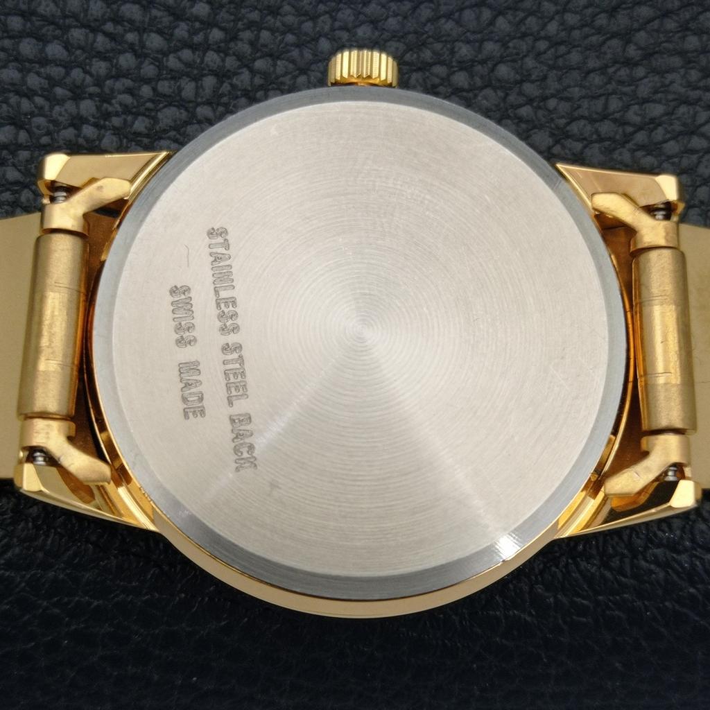 ÜBERHOLTE VINTAGE MONTINE OF SWITZERLAND 17J HERREN VERGOLDETE UHR a285407-12