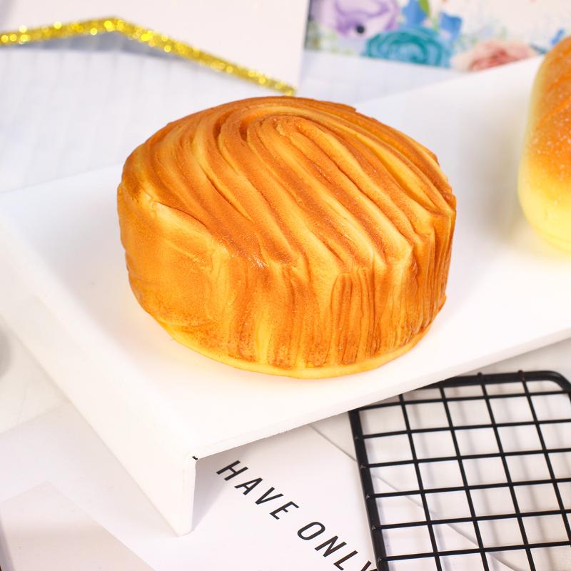 1Pcs Realistic 3D Bread Toy Ultra Slow Rising Portable Soft Stress Relief Sensory Toy For Adults