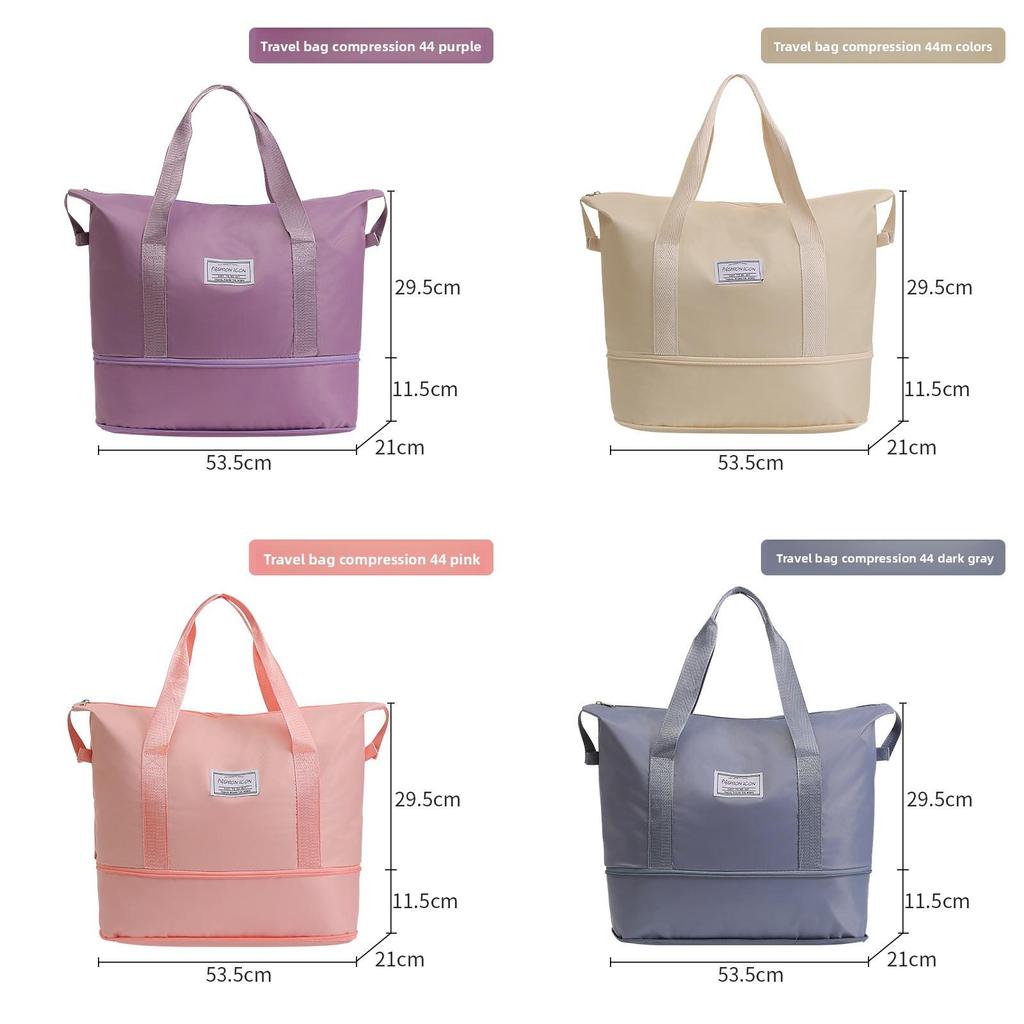 Travel Organizer Bag With Large Capacity For Suitcase Packing And Wet Dry Separation