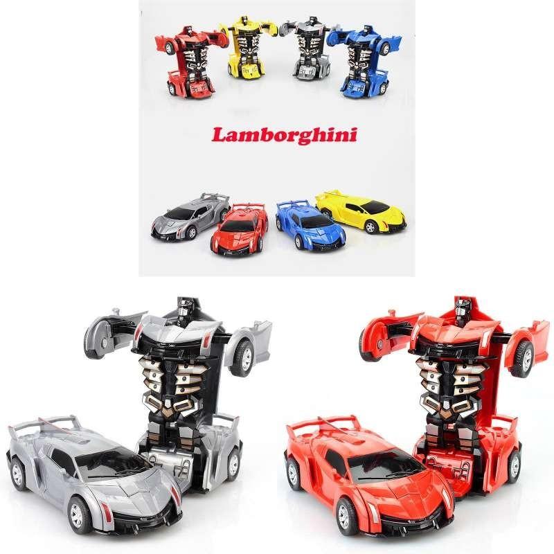 Premium Quality Transforming Collision Car For Children Ideal Gift In Bright Colors