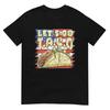 US Flag America Let's Go Taco Lover 4th of July Funny Meme T-Shirt