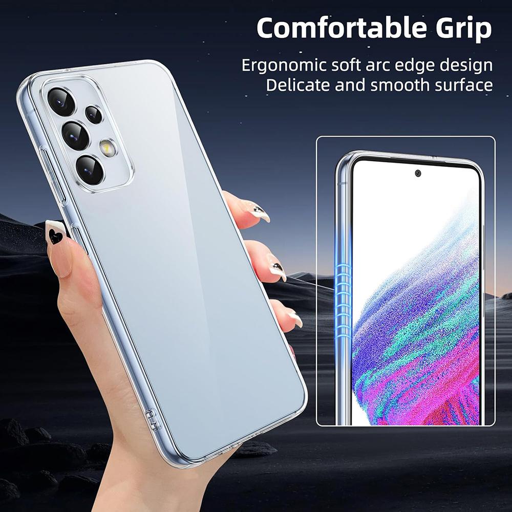 כיסוי סיליקון רך דק במיוחד עבור Samsung Galaxy A56 A36 A26 A16 A06 A55 A35 A25 A15 A05s A54 A34 A14 A53 A73 A33 A72 A52 A32 5g