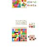 3 In 1 Wooden Puzzle Toy Color Shape Cognition Brain Games for Children Wood Jigsaw Puzzles Toys Tangrams for Children Kids