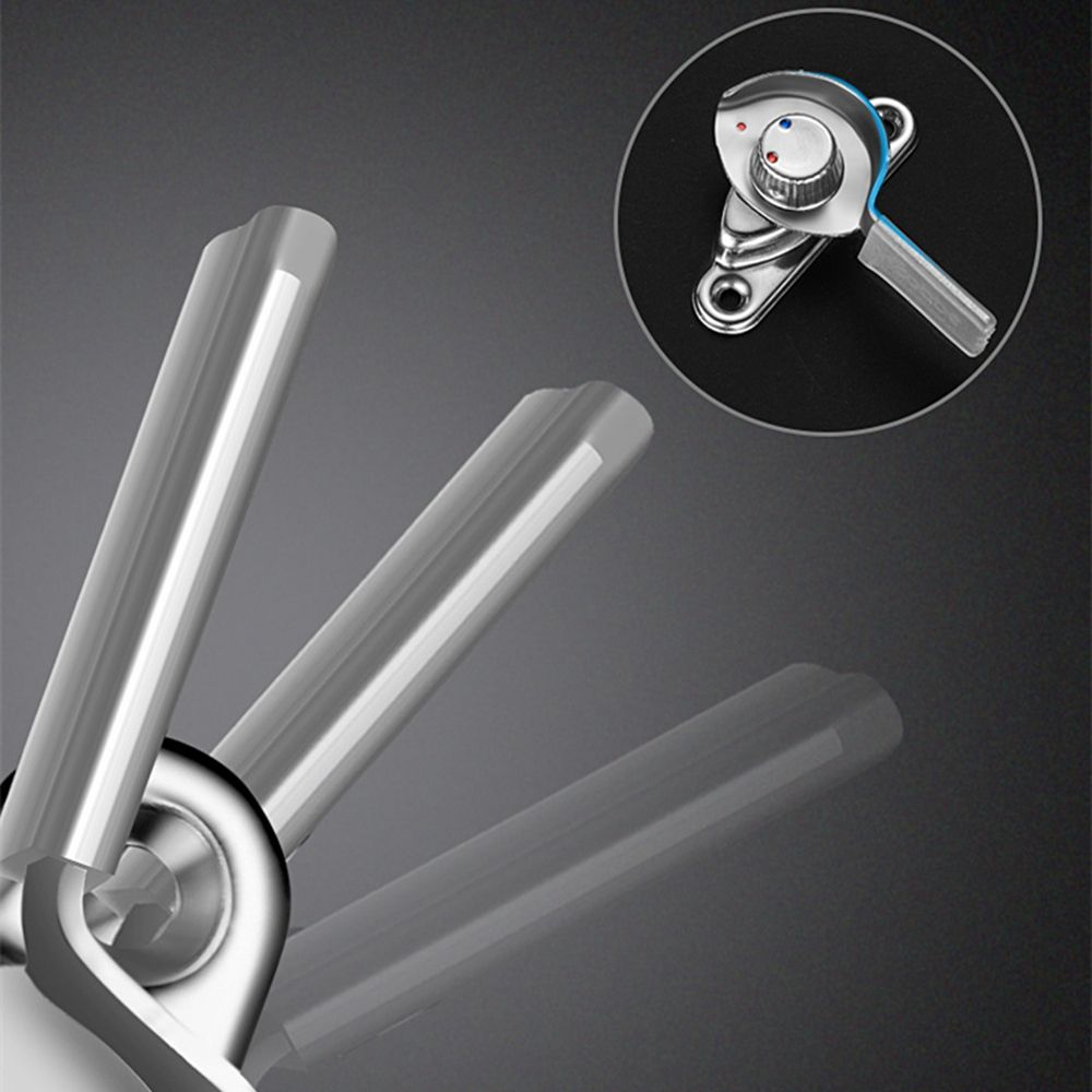 Sliding Door Window Double-sided Crescent Lock Insurance Buckle Window Lock Hardware Accessories