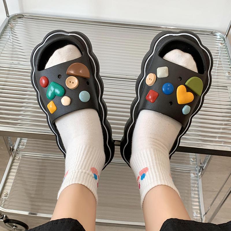 2024 Lightweight Platform Slippers Women Super Soft Non Slip Beach Flip Flops Woman Comfort Couples Indoor Slides Shower Shoes