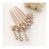 Kanzashi Hair Stick for Updos, Sparkling Hair Comb, Crystal Bijou Hair Comb, Elegant Hair Accessory, Kanzashi for Weddings, Kimono, Coming of Age