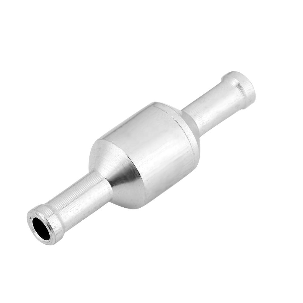 Step Aluminium Inline Straight Check Valve Fuel Diesel Gas Liquid Air One Way Non Return