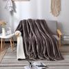 New Lamb Fleece Blanket - Solid Color, Double-Layer, Thickened Flannel for Children
