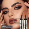 Double Head Four-Pronged Eyebrow Pencil + Eyeliner Quick-Drying Waterproof Eyebrow Pencil