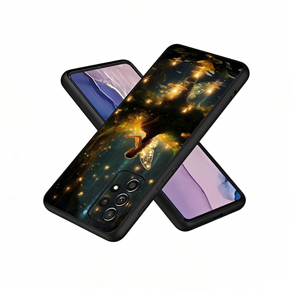 

Светящийся чехол-фея для Samsung A21,31,51,53,71,20,22,30,32,42,50,10,11 4G 5G Samsung A70