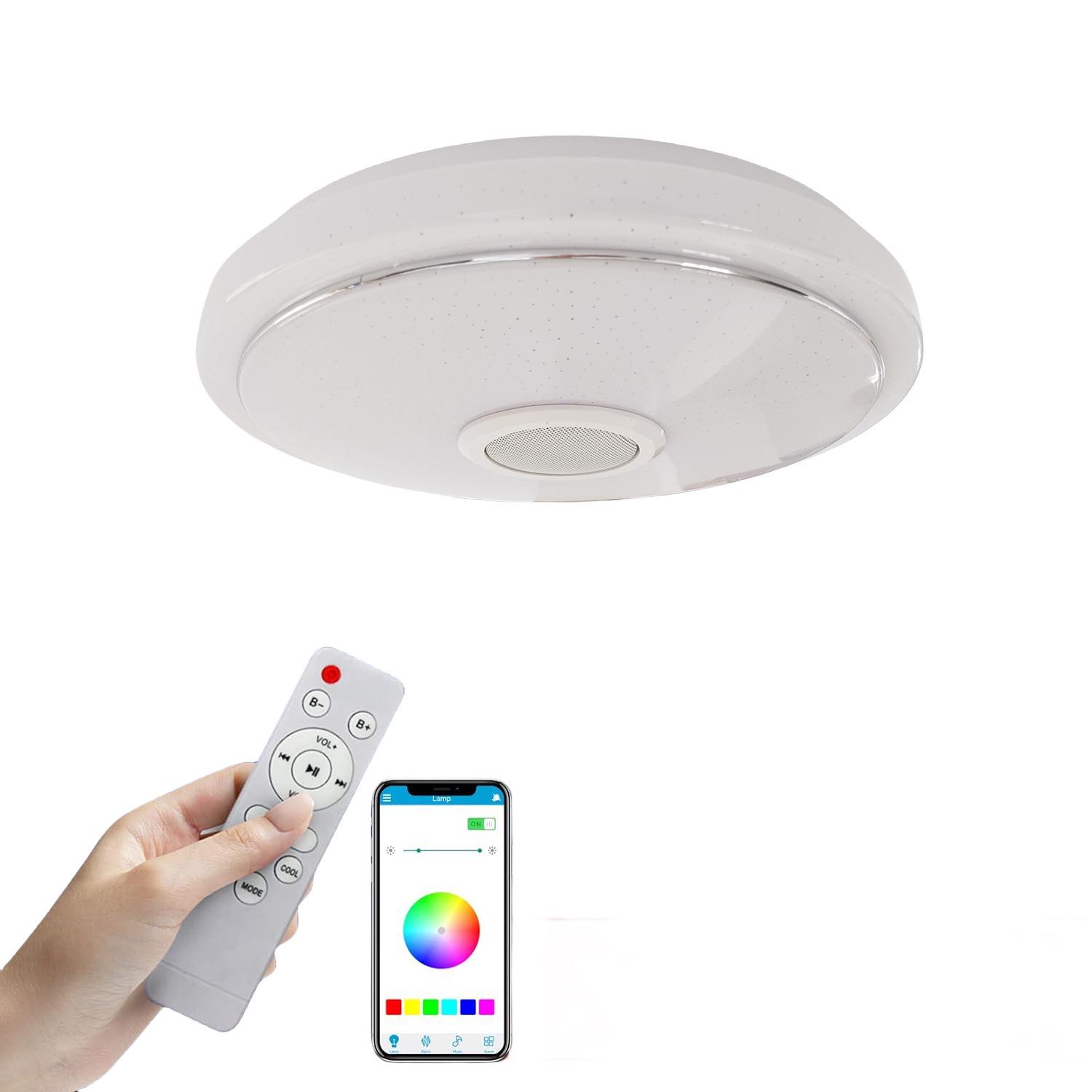 Умный потолочный светильник RGB с Bluetooth и управлением через приложение