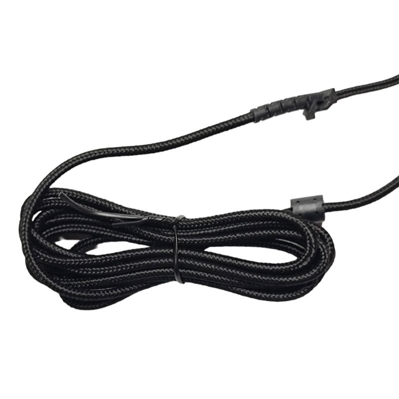 USB Mouse Cable Cord Nylons Mouse Line Replacement Wire for G502 Mouse Replacement Part Repair Accessory