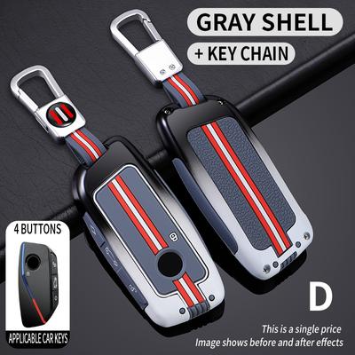 Metal Car Key Cover Fob Case Shell for BMW U11 X1 U06 G81 M3 X5 G05 LCI Ix X7 I7 XM Series 5 7 740Li 530Li IX40 EL 2023 2024