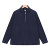 Cappotti in pile con mezza cerniera da 300 g/m² per uomo, caldi cappotti casual invernali, moda sportiva per coppia