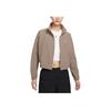 Vêtements de sport Nsw Evrthng Wvn Rpl Uv Col montant Veste confortable à manches longues Femmes vestes Marron HJ1000233