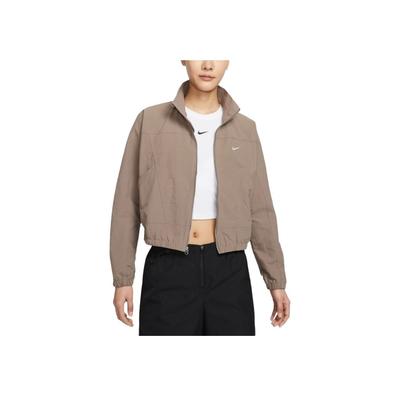 Sportswear Nsw Evrthng Wvn Rpl Uv Stand Collar Comfortable Long Sleeve Jacket Women Jackets Brown HJ1000233