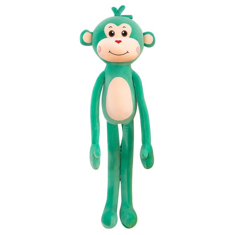 Long-Legged Forest Animal Plush Toy - Lion, Tiger, Monkey Pillow & Stuffed Doll Gift for Girls