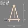 Wooden Foldable Mini Tabletop Easel for Painting and Sketching