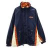 Fila 90er Old Back Logo Schlagjacke L Marineblau Herren Gebraucht