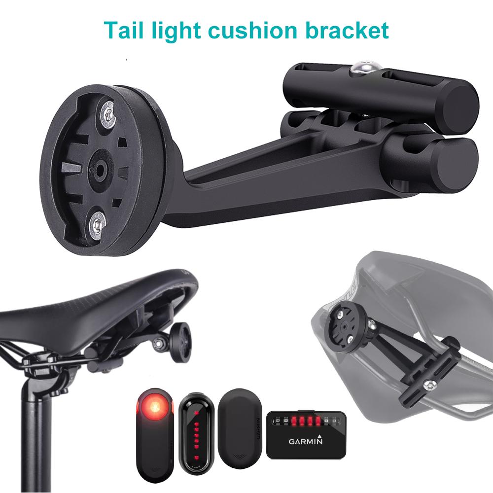Bicycle Tail Light Saddle Support for Garmin Varia Radar Anti-Slip MTB Cycling Bike Saddle Rail Rear Light Stand Bracket Holder